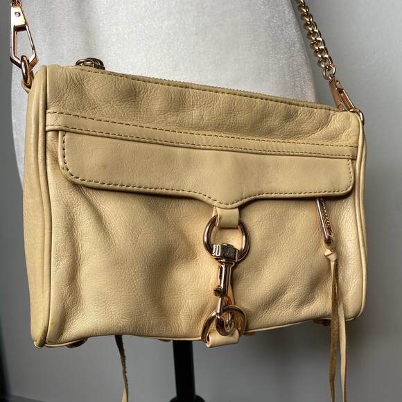 Rebecca Minkoff Mini M.A.C Crossbody bag cream - Picture 4 of 11
